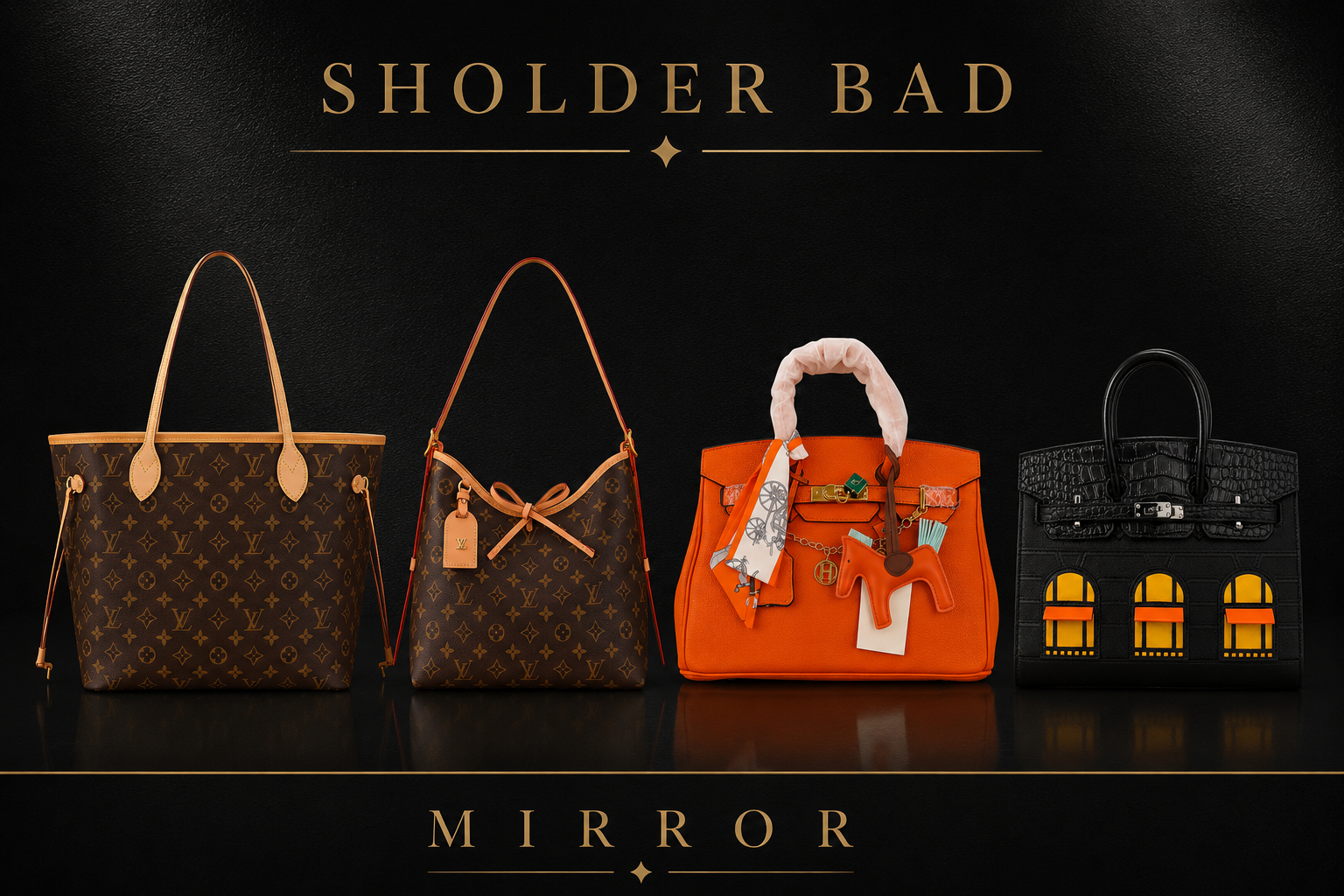 Mirror Shoulder Bags