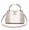 HER Embossed Mini Top Handle Bag