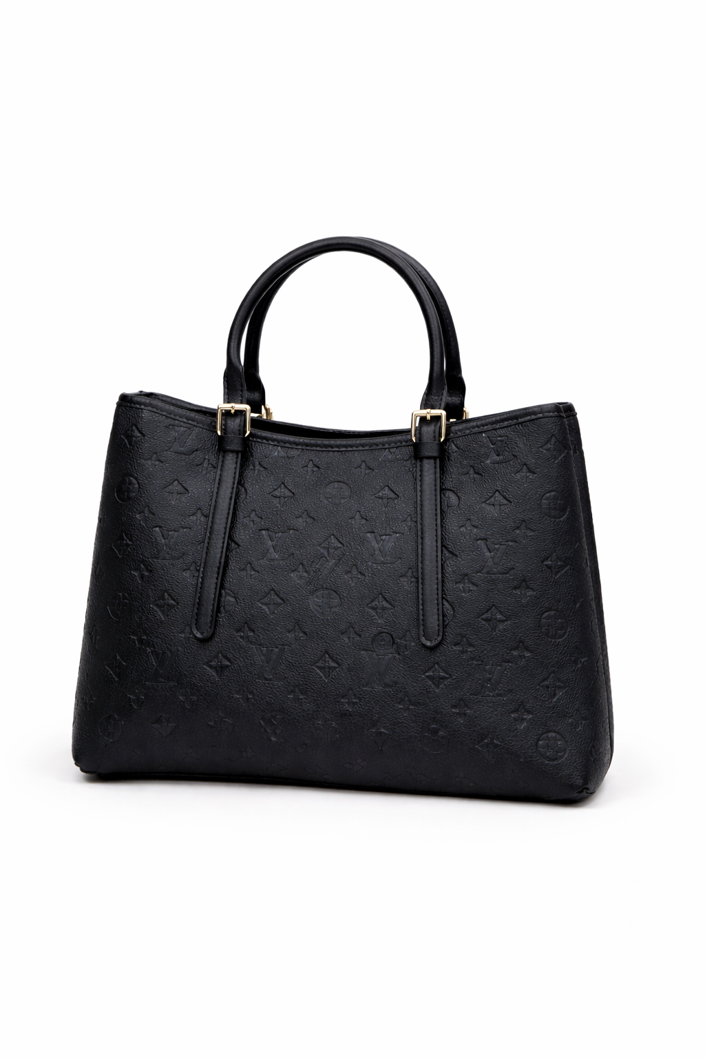 Vora Embossed Tote Handbag with Strap