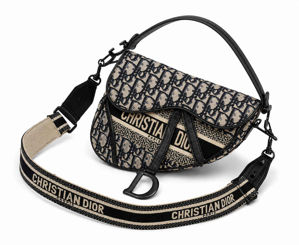 Vora Monogram Saddle Shoulder Crossbody Bag