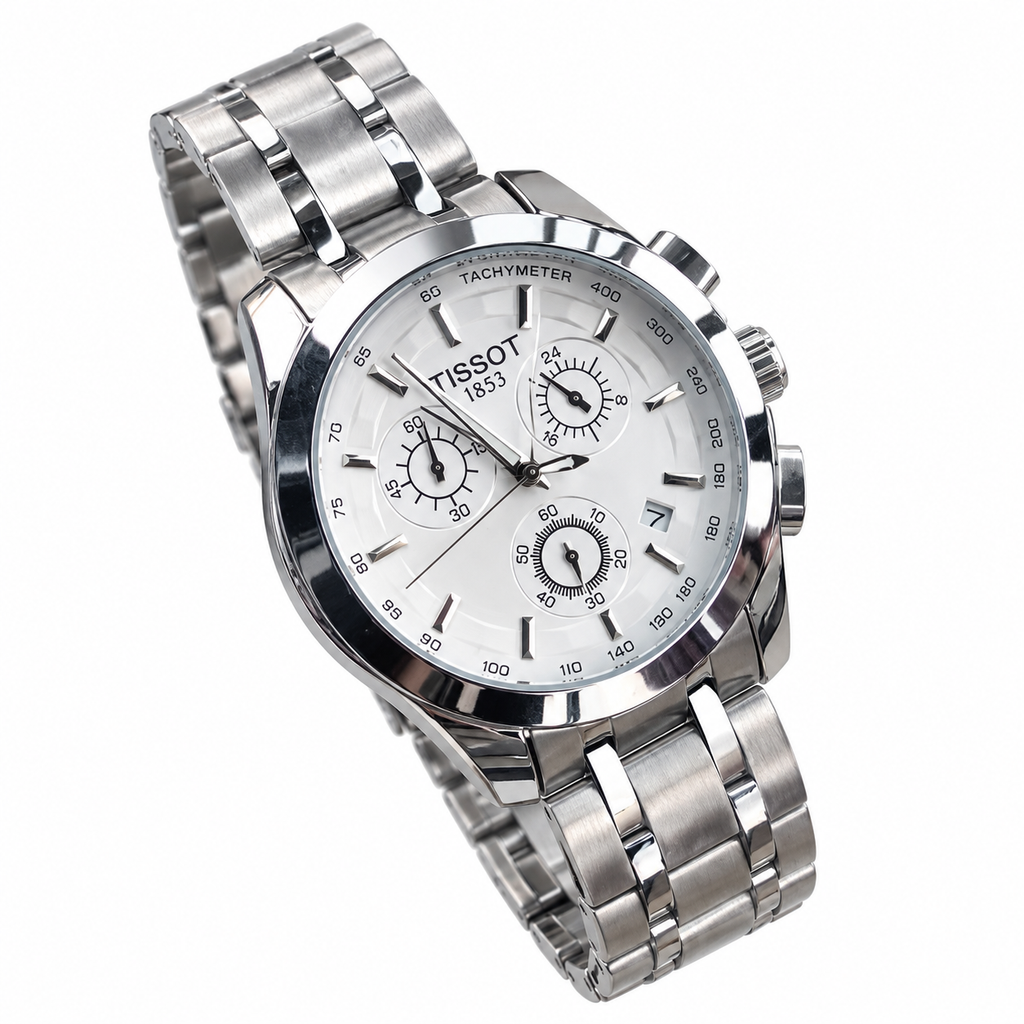 Tissot Chronograph Silver Dial