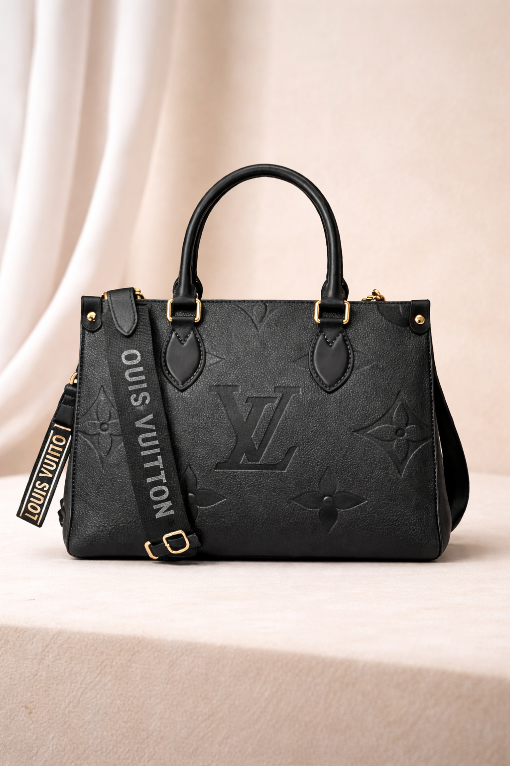 Louis Vuitton Monogram Empreinte Mini Speedy Bag