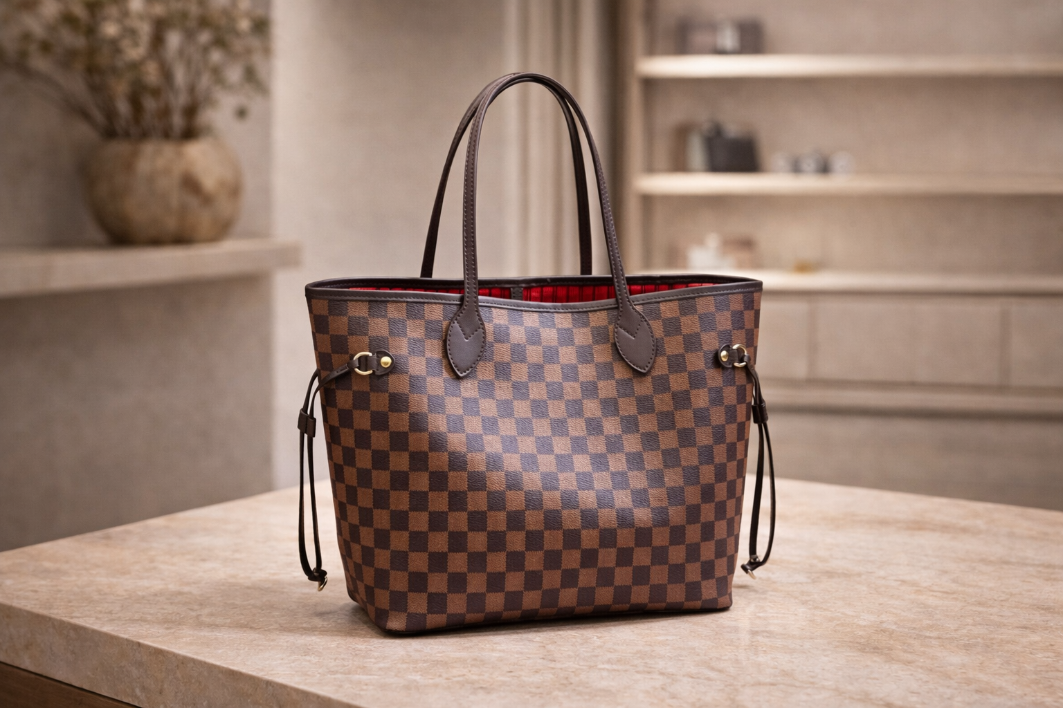 Louis Vuitton Damier Graphite Neverfull Tote