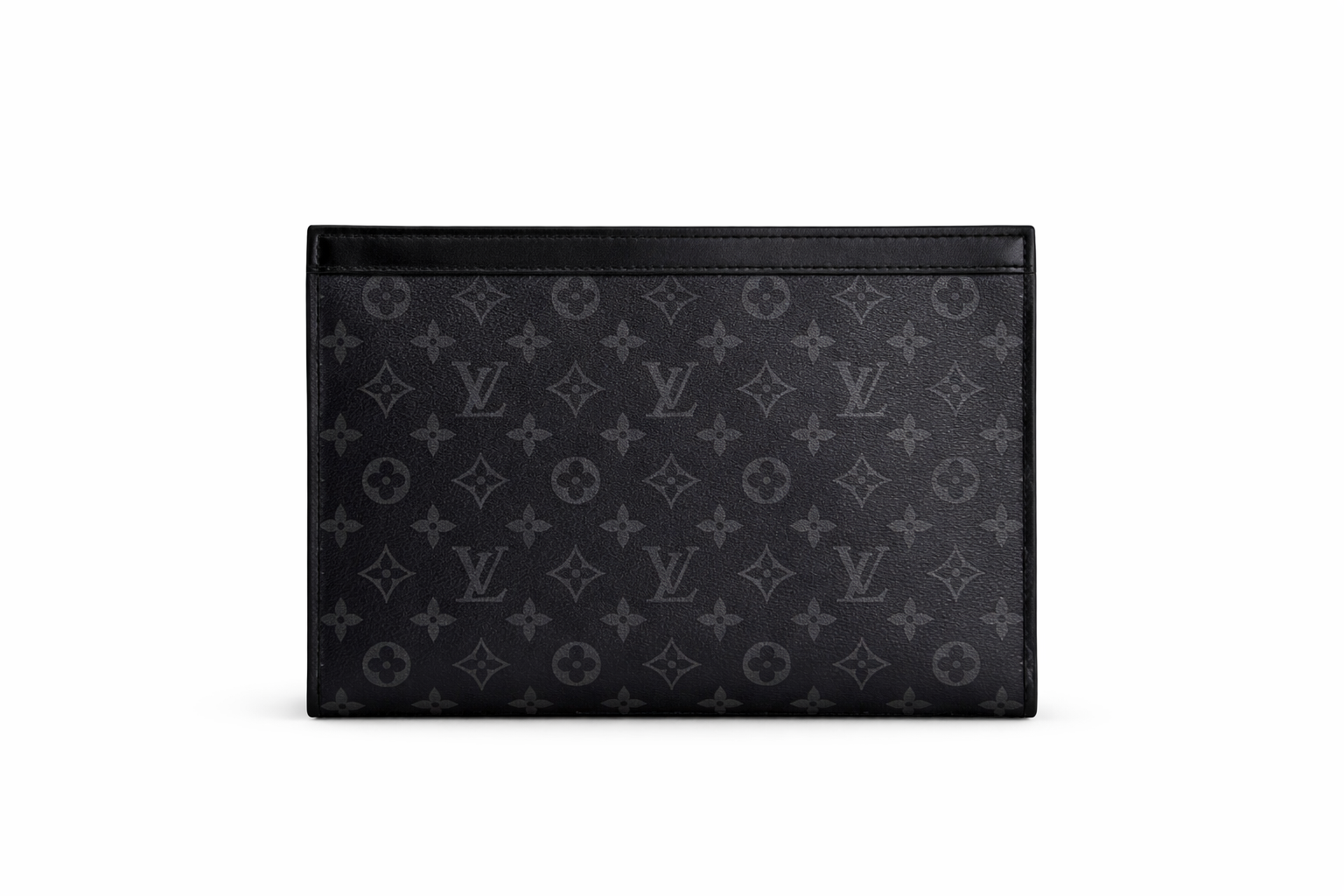 Lv Monogram Slim Clutch Crossbody Bag