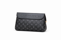 Vora  Monogram Eclipse Clutch Pouch – Black