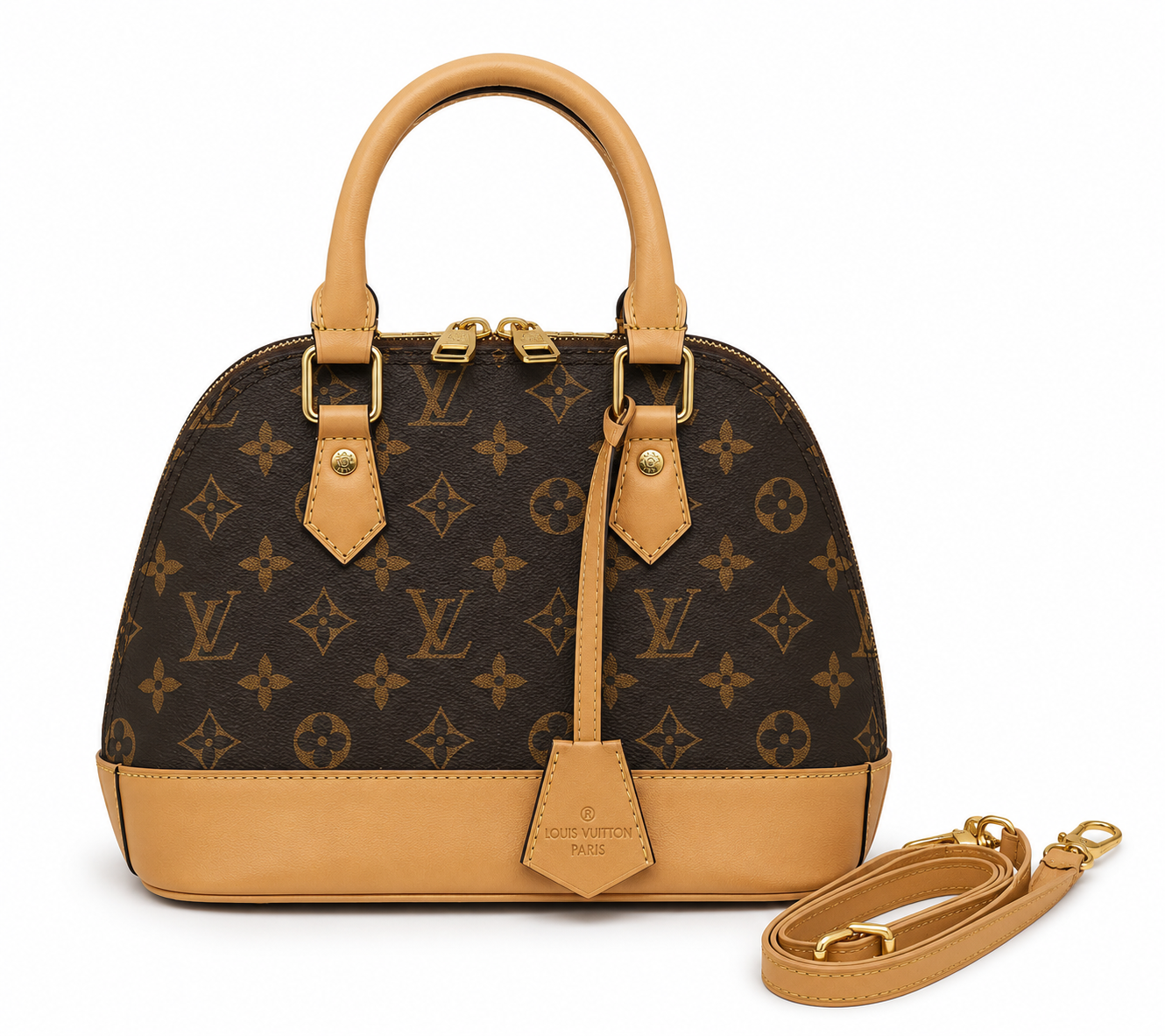 Vora Checkered Dome Handbag