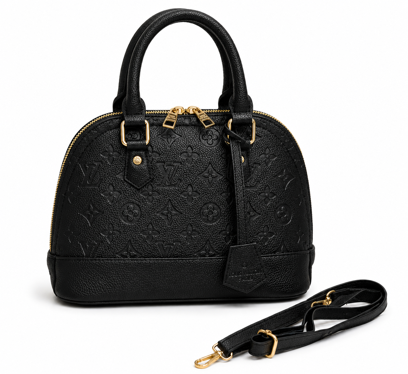 Vora Classic Embossed Top Handle Bag