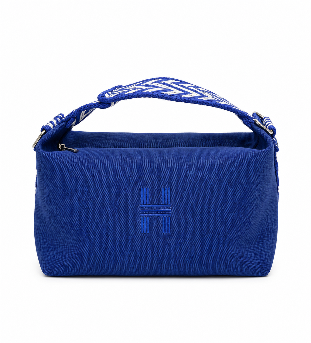 HER Canvas Top Handle Cosmetic Pouch