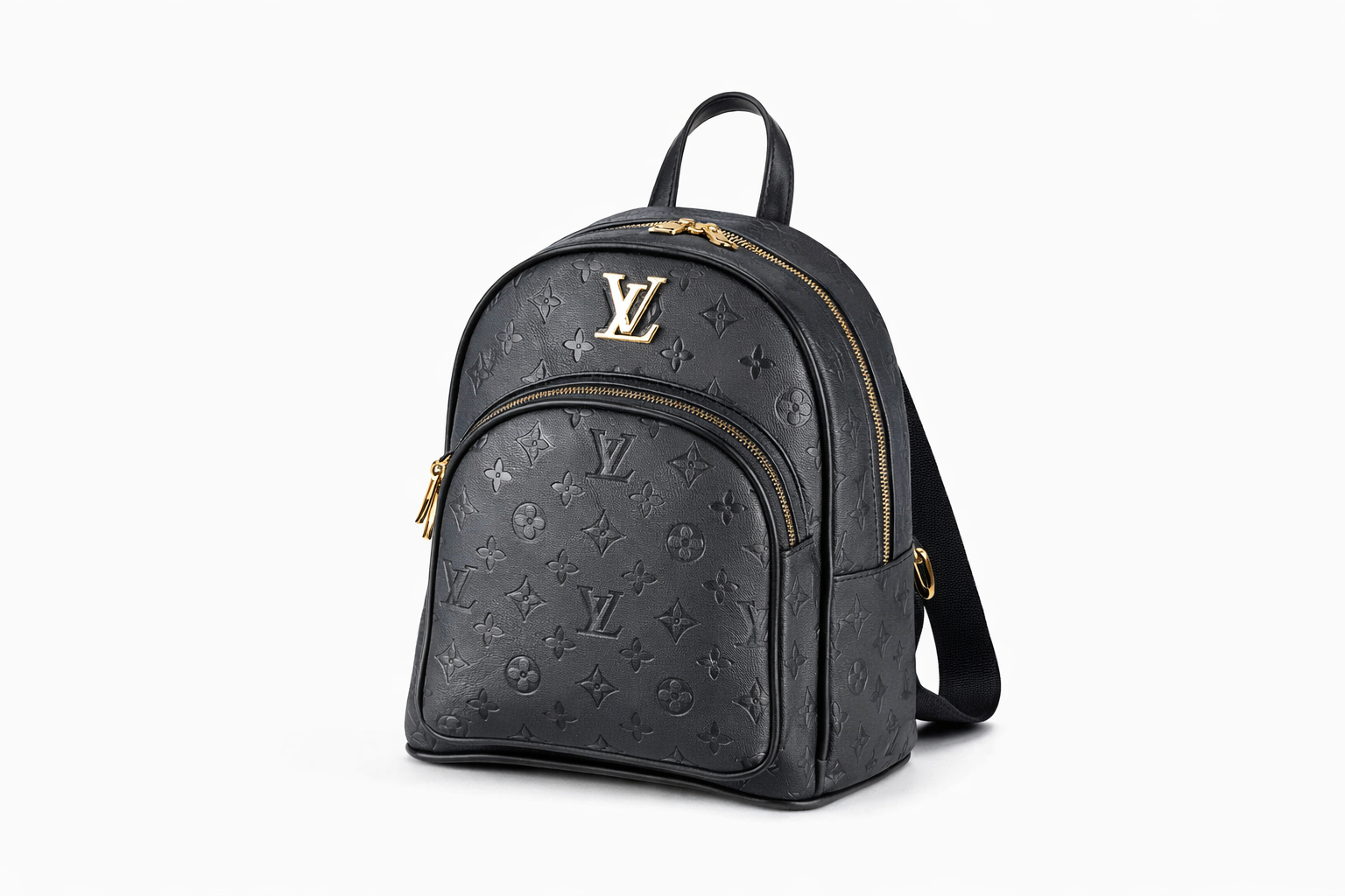 Vora Monogram Embossed Backpack