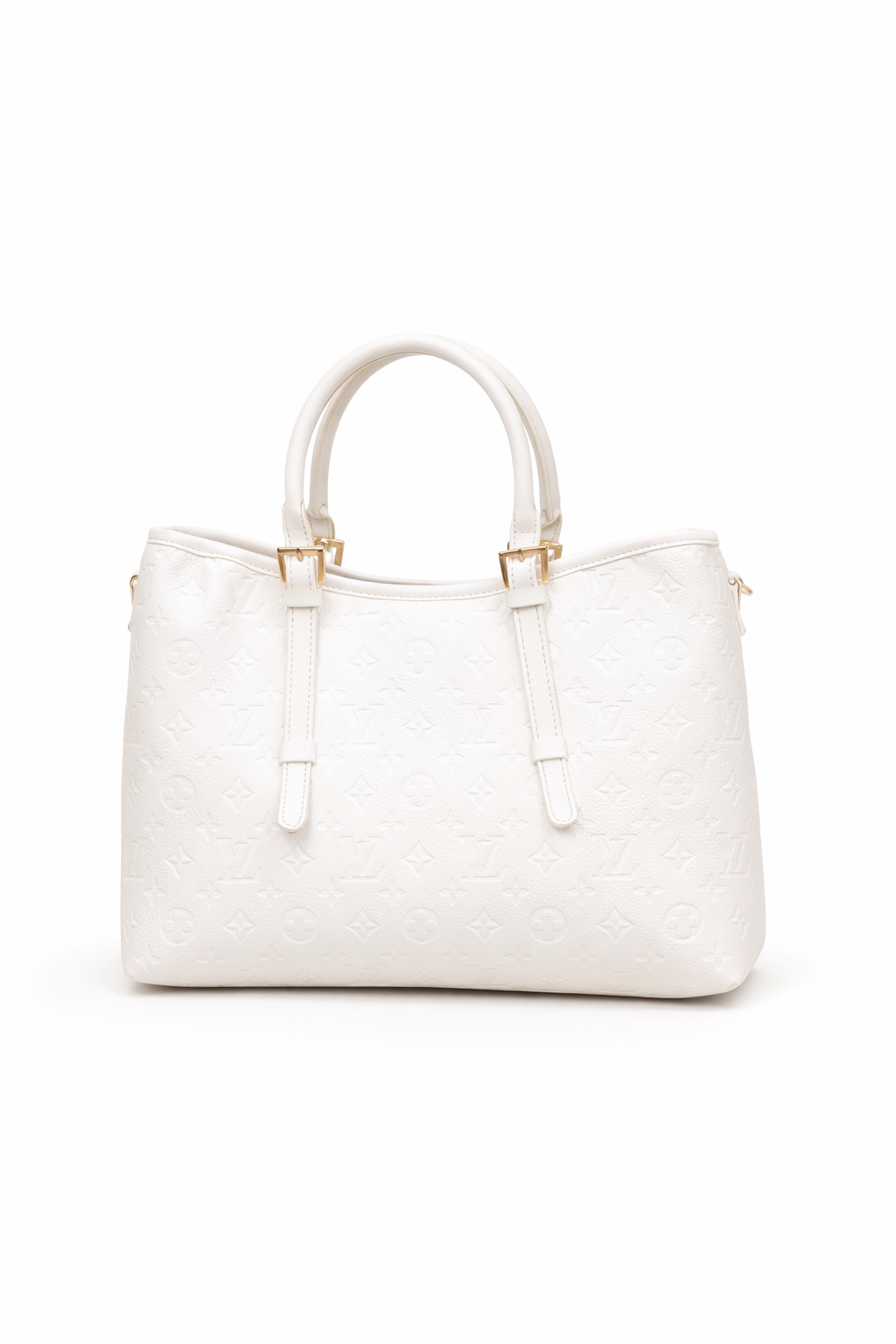 Vora Embossed Tote Handbag with Strap