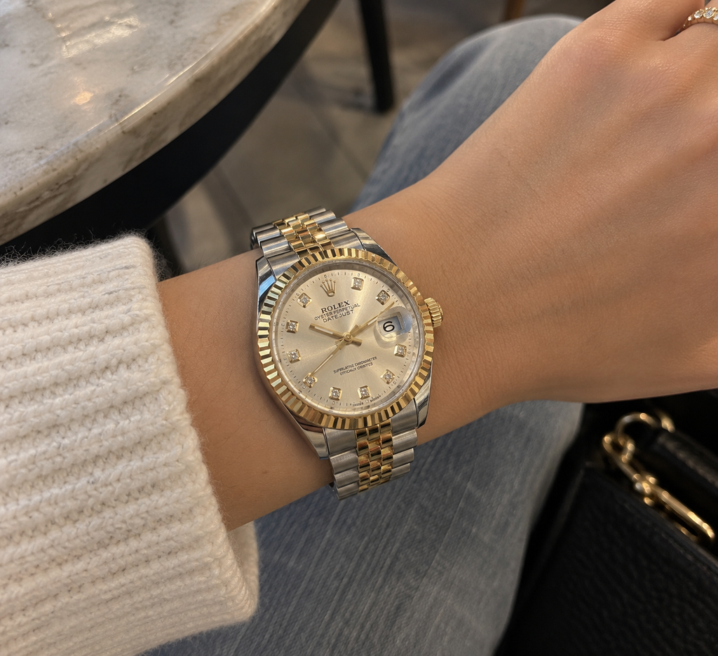 Rolex Datejust Two-Tone Gold & Silver