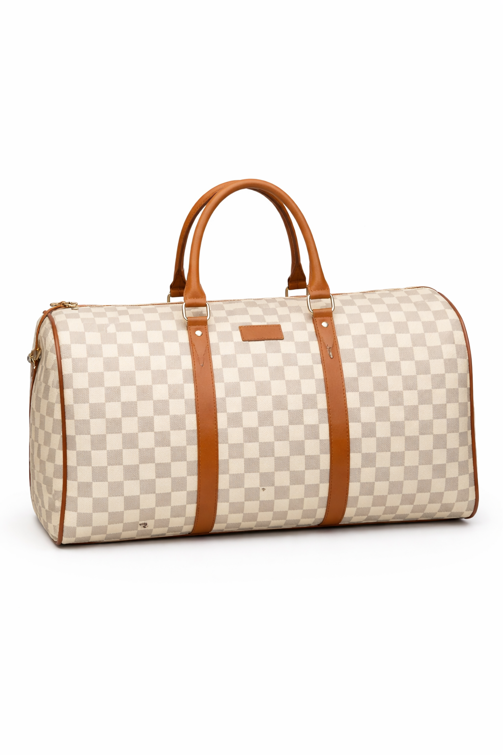 Vora Checkered Travel Duffel Bag