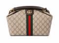 Luxury Black Stripe Crossbody Travel Bag