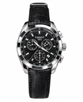 Tissot Chronograph Black Leather