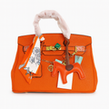 HER Classic Structured Top Handle Crossbody Bag