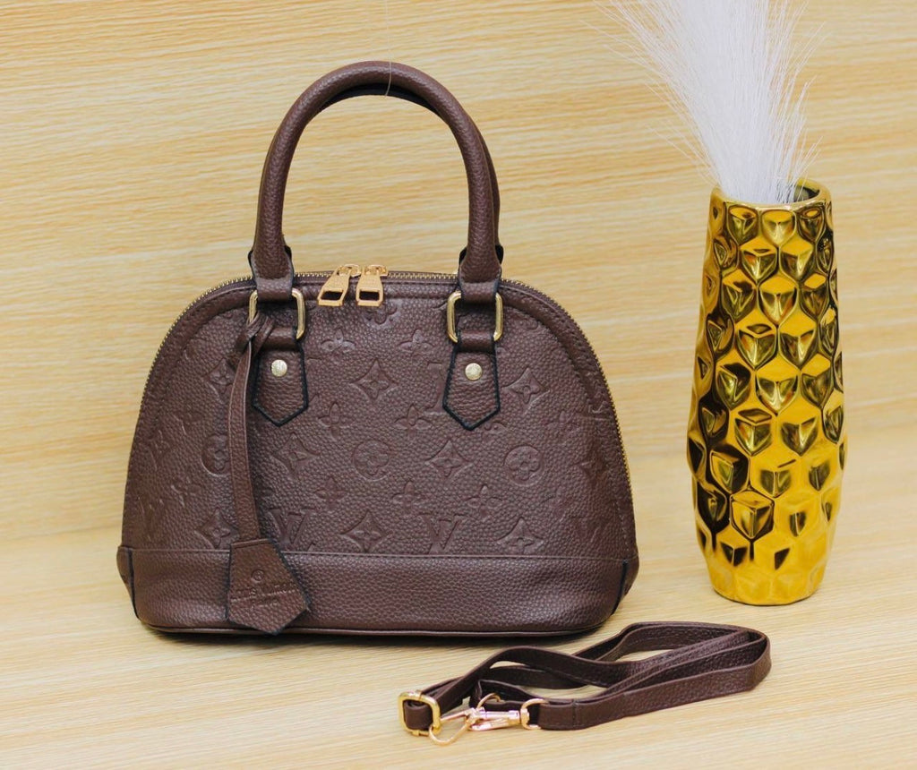 Vora Classic Embossed Top Handle Bag