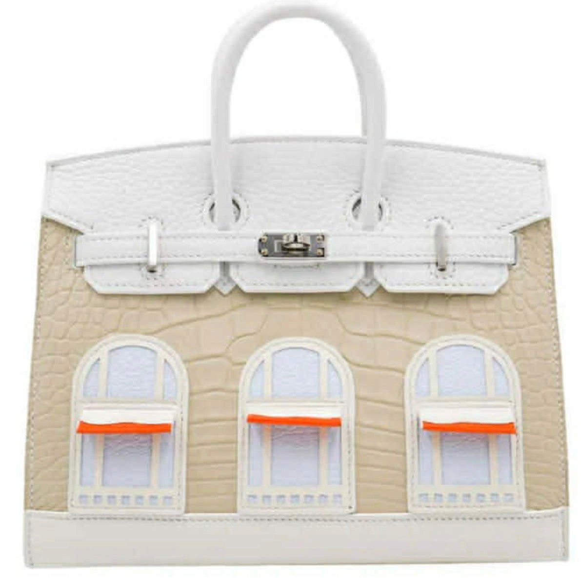 Her Top Handle Tote Bag