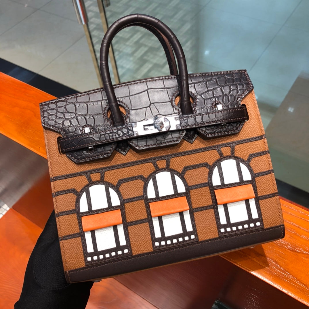 Her Top Handle Tote Bag