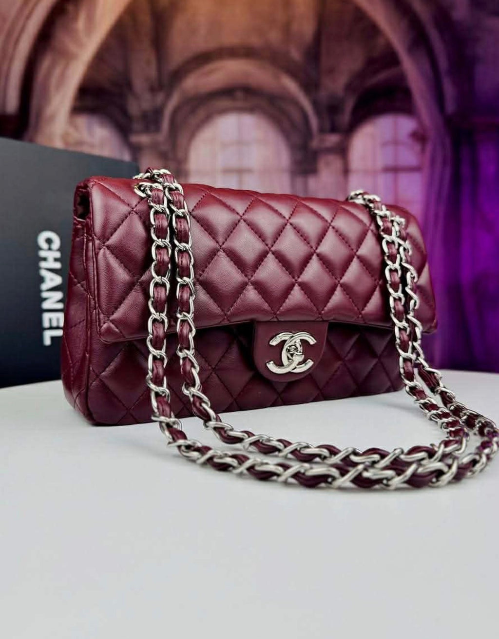 CHA Chain Strap Flap Bag