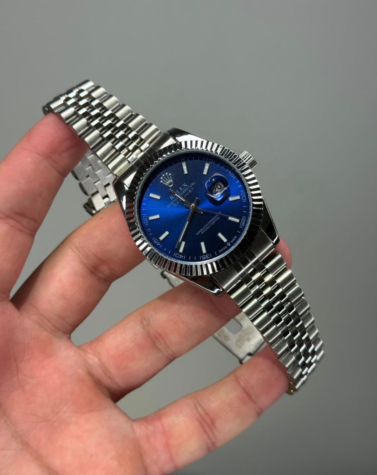 Rolex Datejust Blue Dial