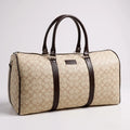 Coach Signature Canvas Duffle Bag