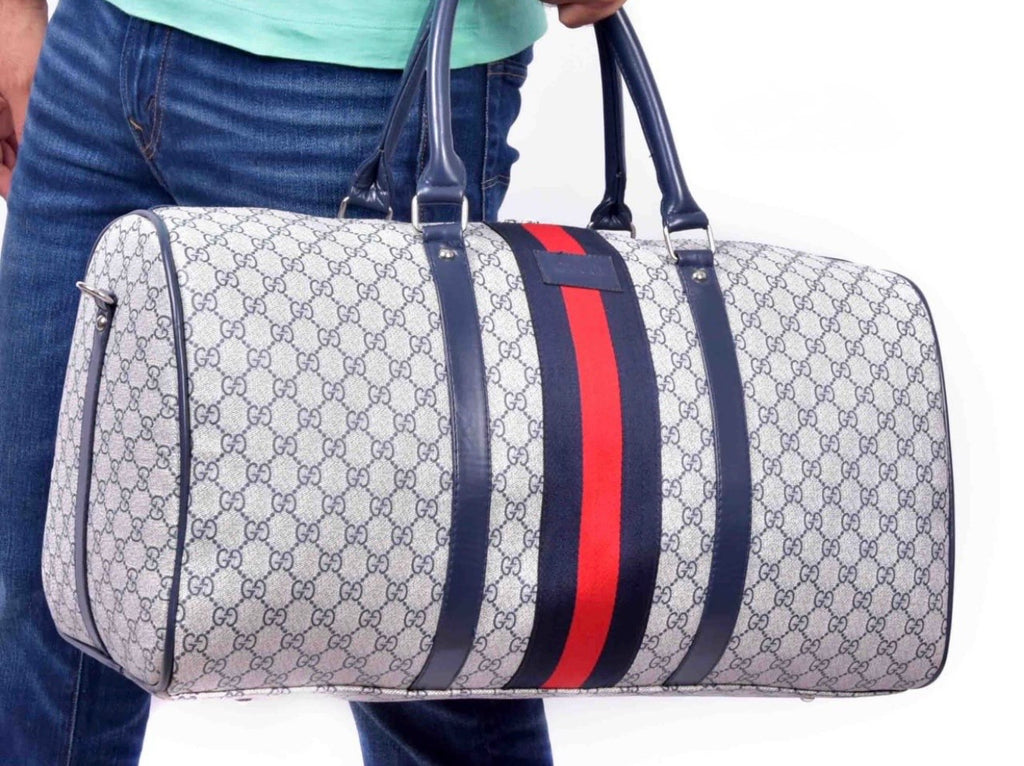 Vora Supreme Web Stripe Duffle Bag