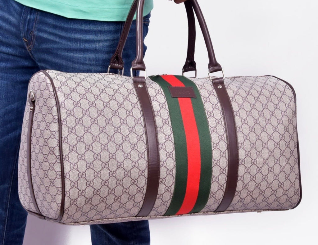 Vora Supreme Web Stripe Duffle Bag