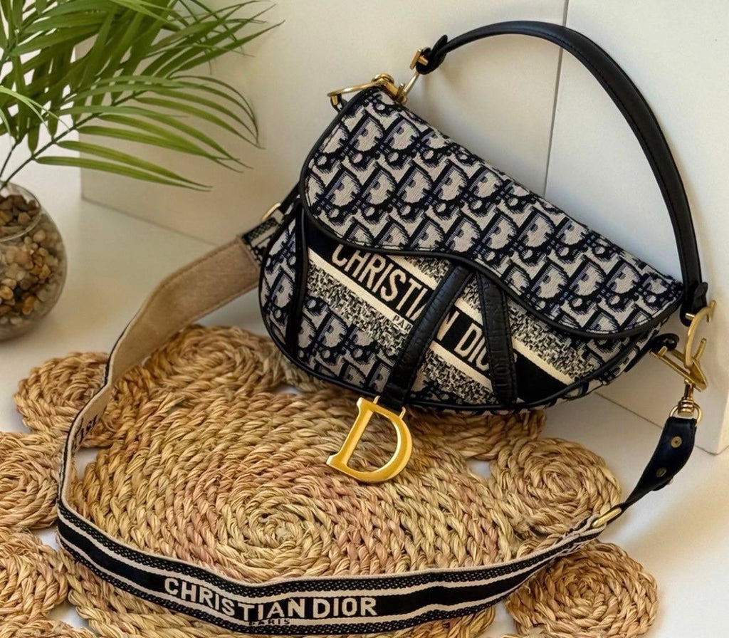 Vora Monogram Saddle Shoulder Crossbody Bag