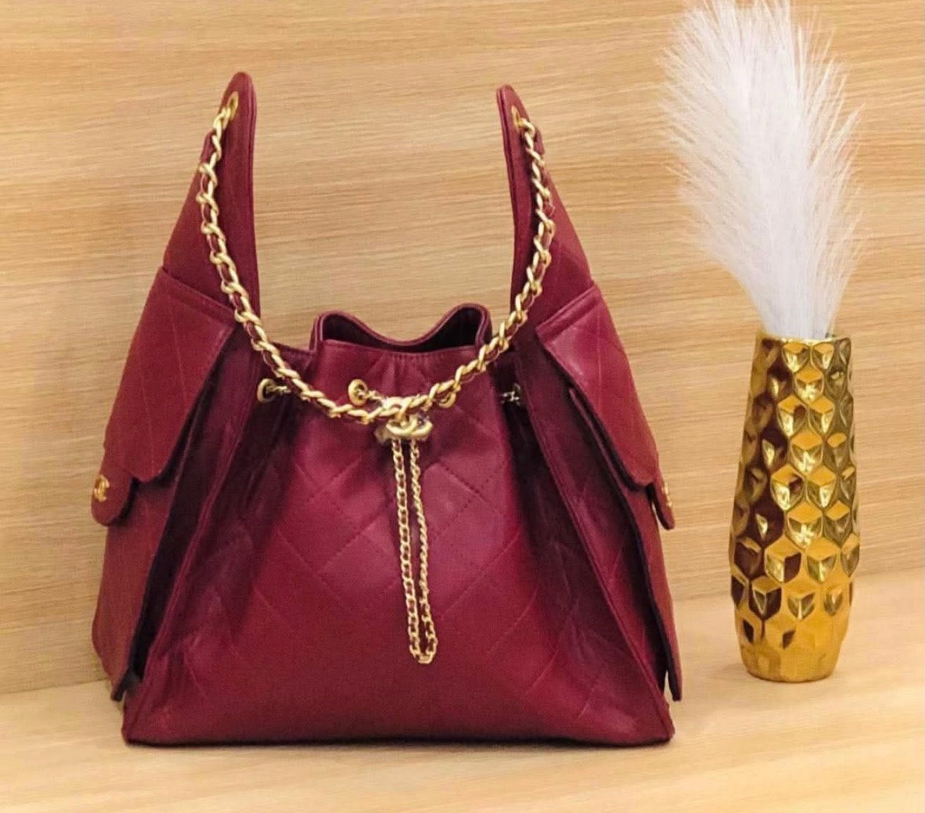 CHA Drawstring / Hobo Bag