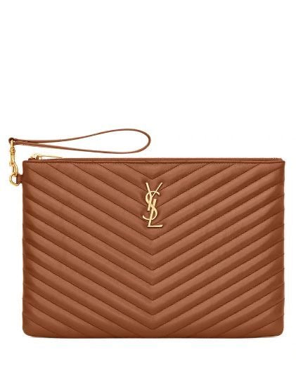 Elegant Quilted Clutch Bag – Luxury Wristlet Pouch