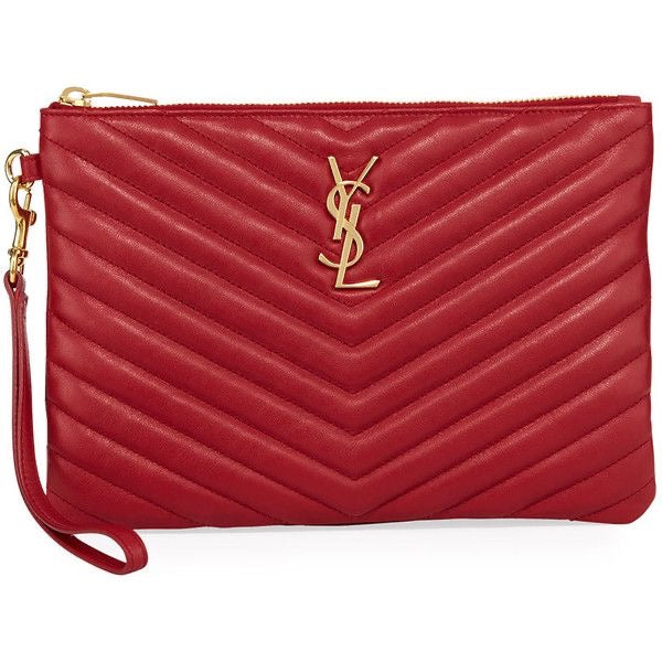 Elegant Quilted Clutch Bag – Luxury Wristlet Pouch