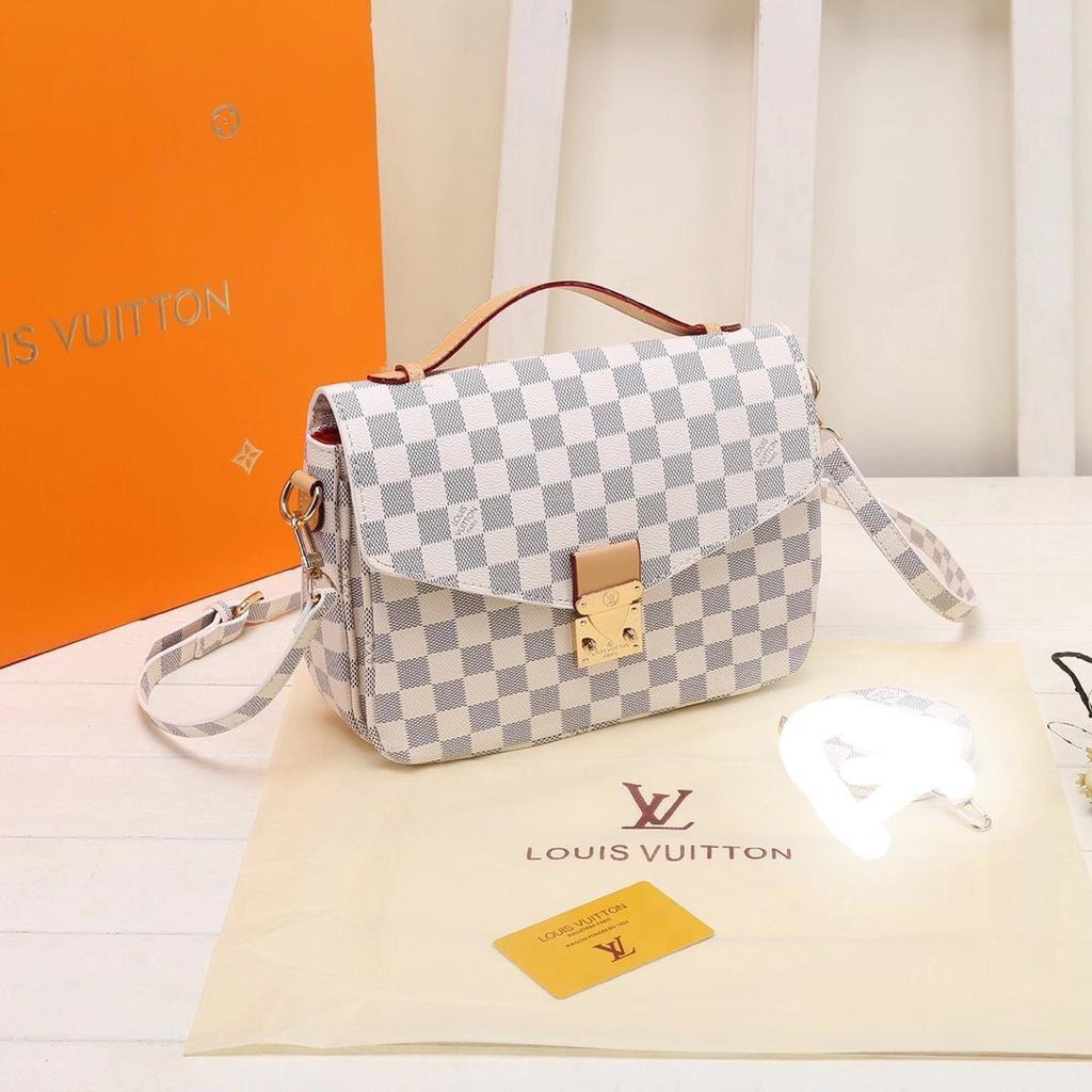 Classic Monogram Mini Crossbody Bag – Luxury Box Style Handbag