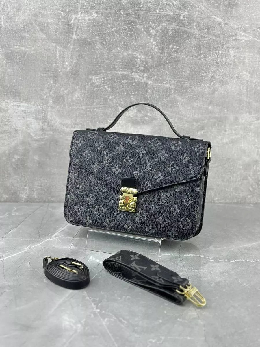 Classic Monogram Mini Crossbody Bag – Luxury Box Style Handbag