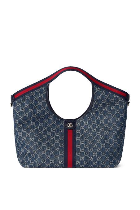 GG Pattern Large Tote Shoulder Bag