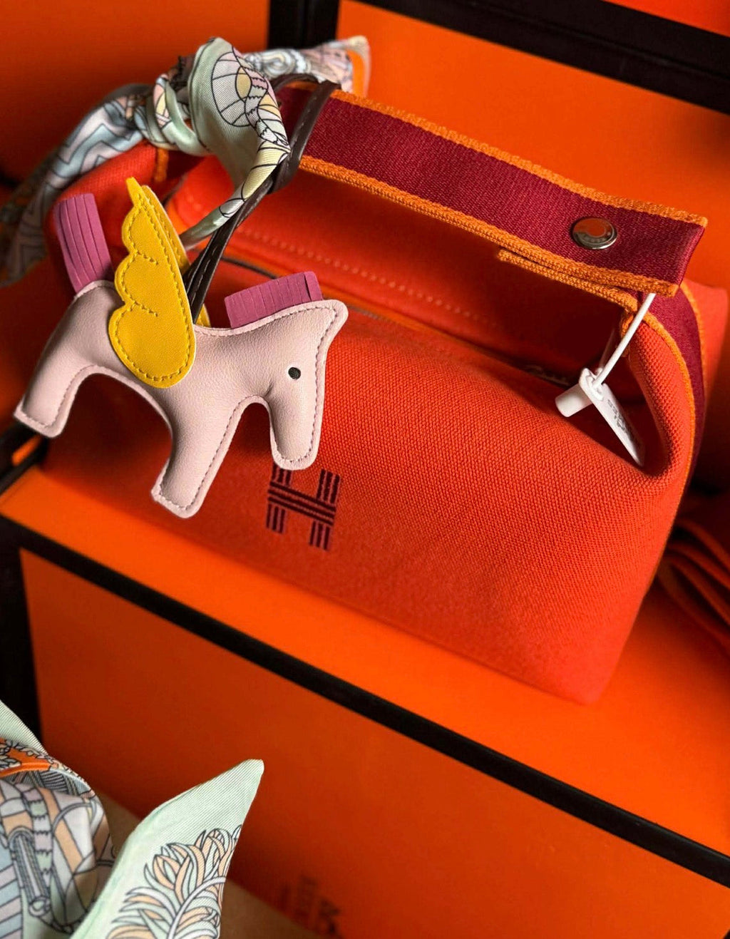 HER Canvas Top Handle Cosmetic Pouch