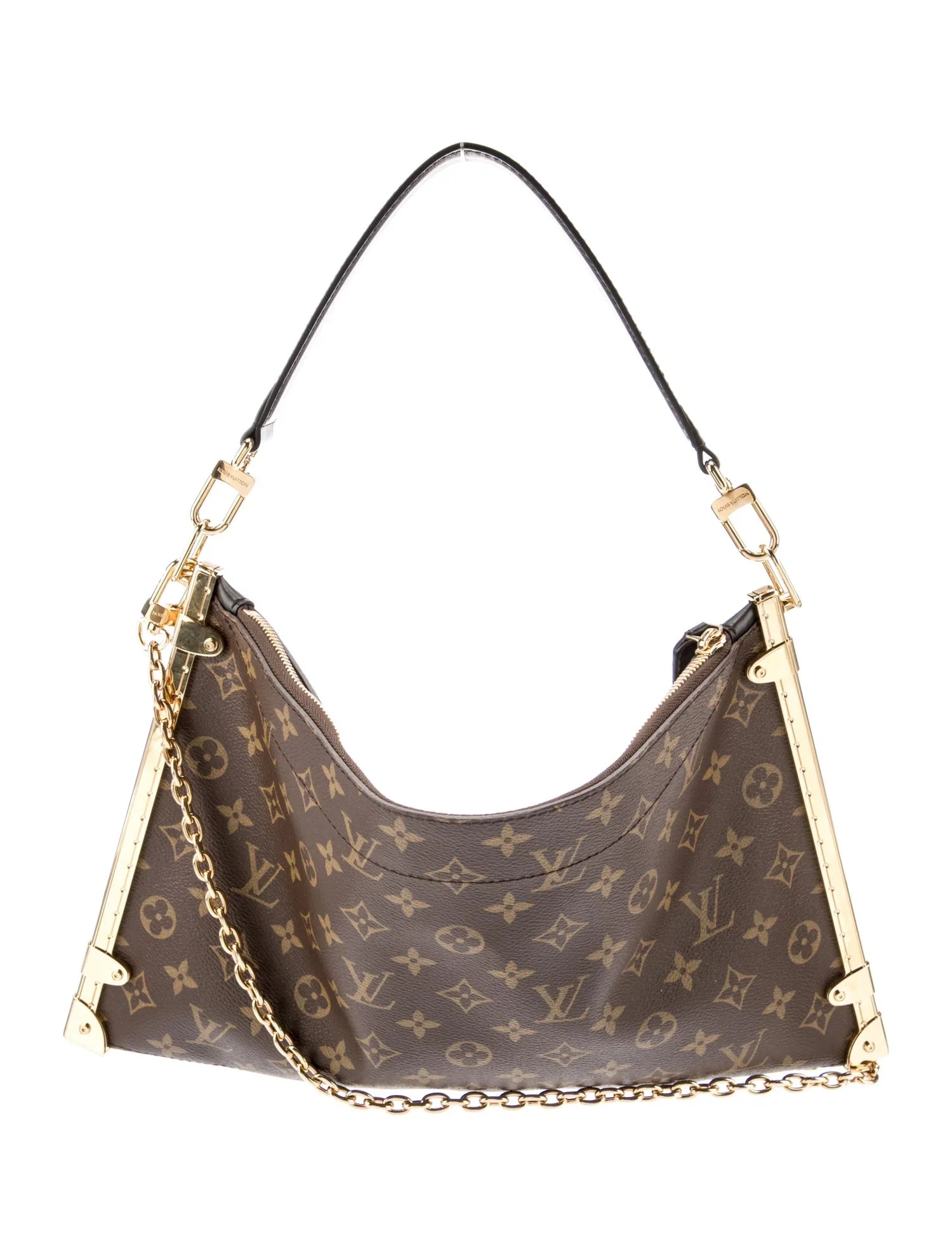 Lv Chain Detail Shoulder Bag