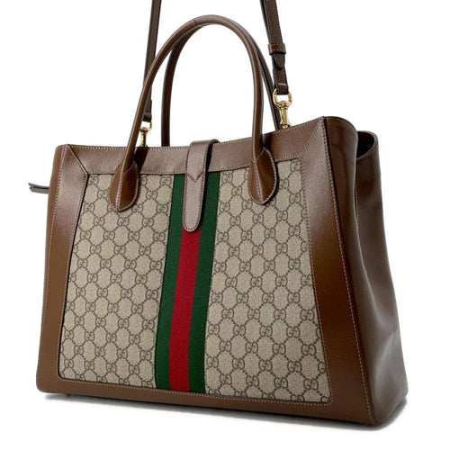 GG Structured Top Handle Crossbody Bag