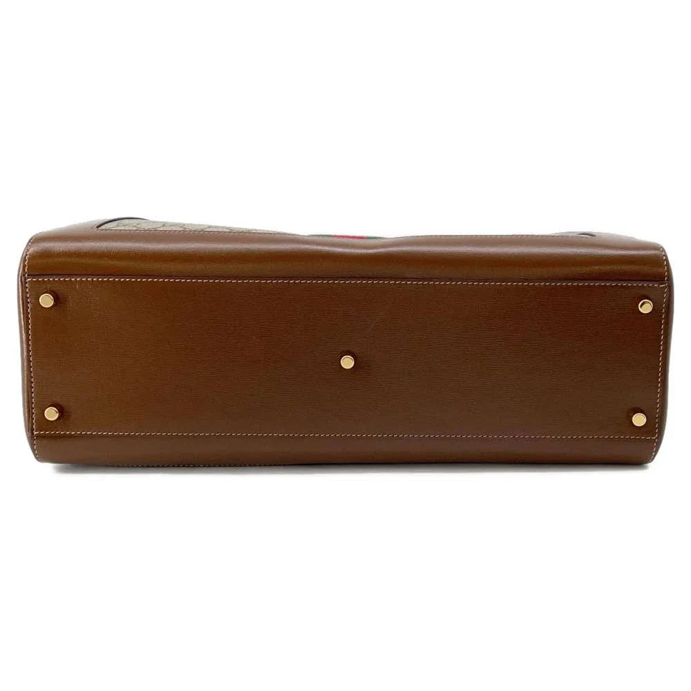 GG Structured Top Handle Crossbody Bag