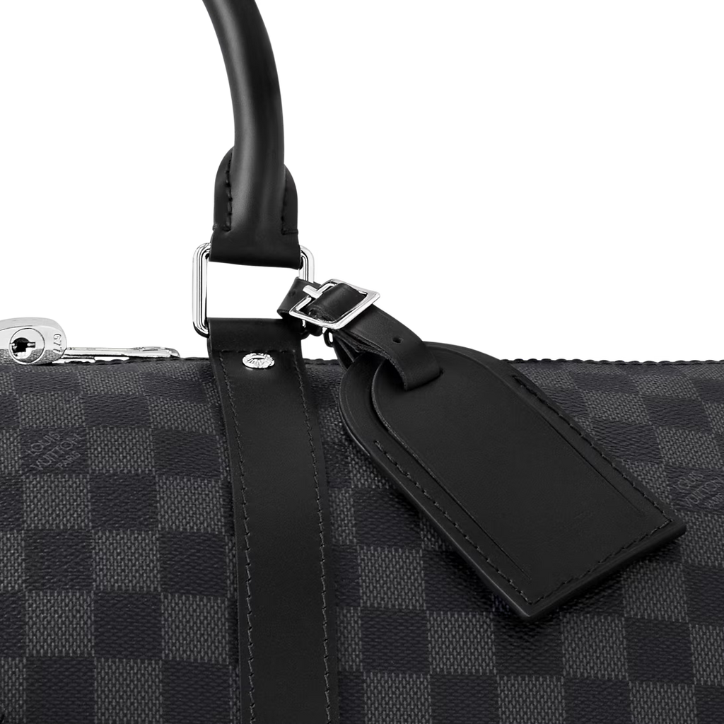 Lv Graphite Travel Duffle Bag