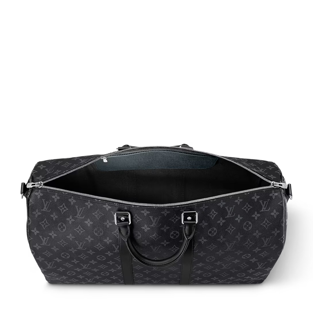 Lv Graphite Travel Duffle Bag
