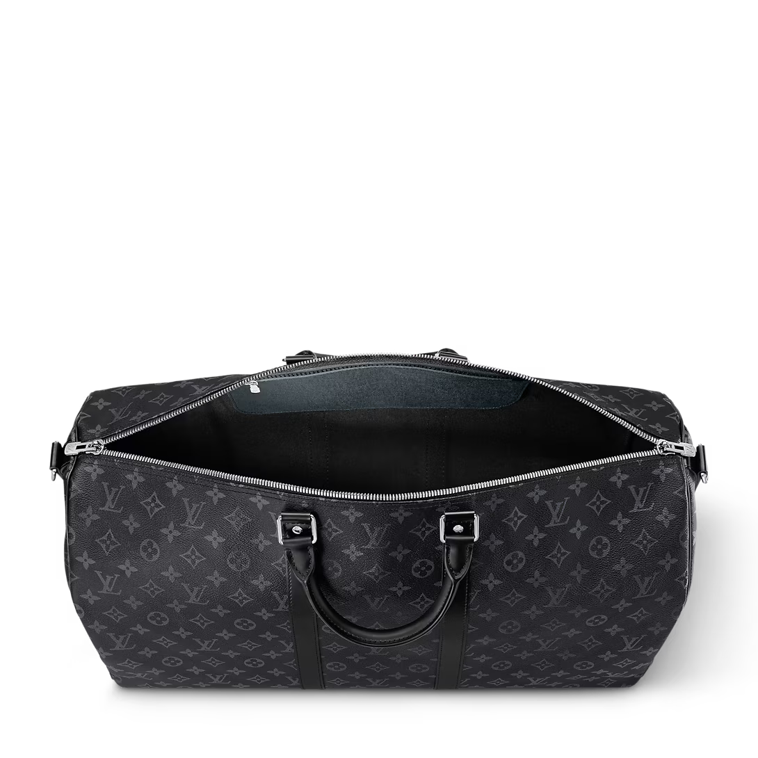Lv Graphite Travel Duffle Bag