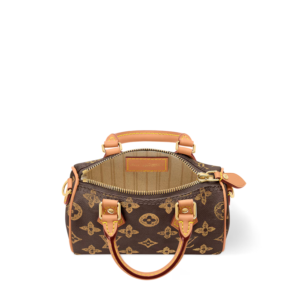 Lv Mini Monogram Top Handle Crossbody Bag