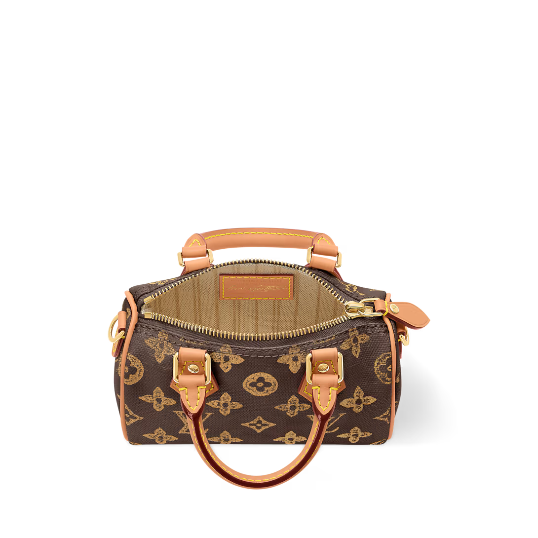 Lv Mini Monogram Top Handle Crossbody Bag
