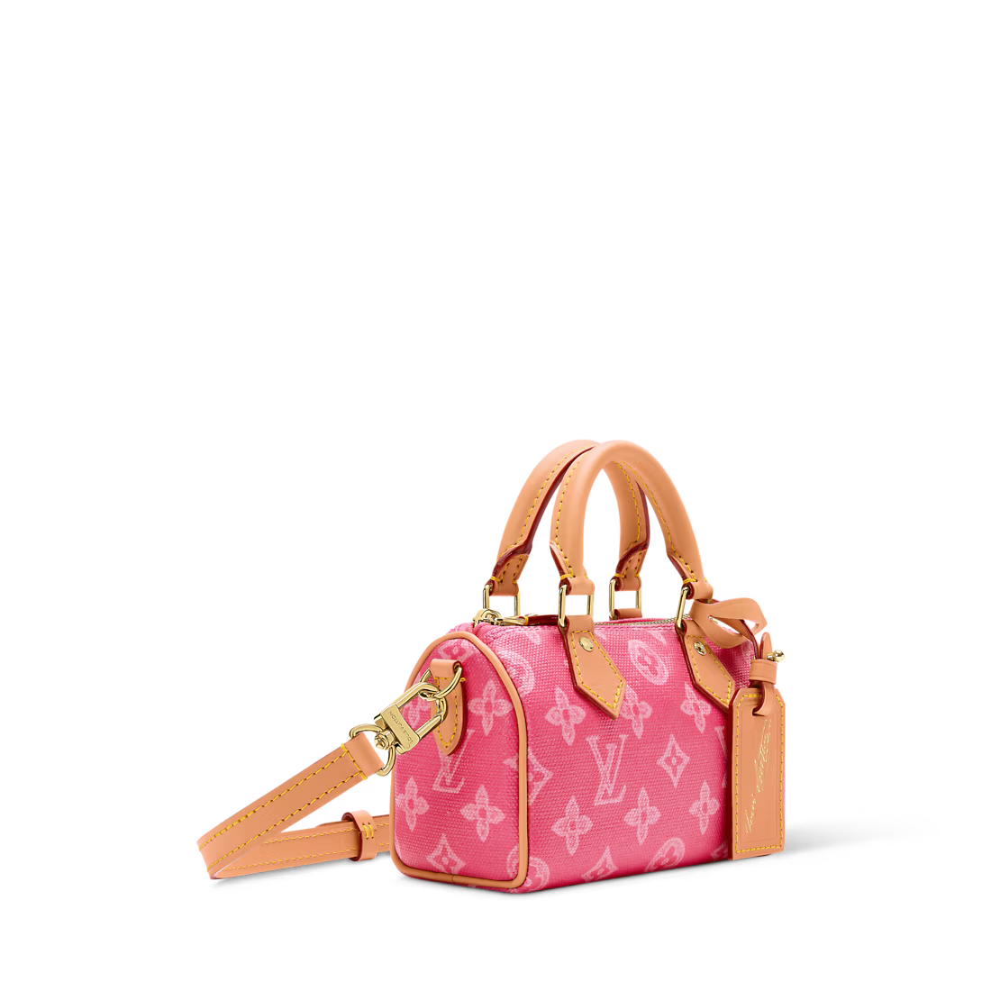 Lv Mini Monogram Top Handle Crossbody Bag