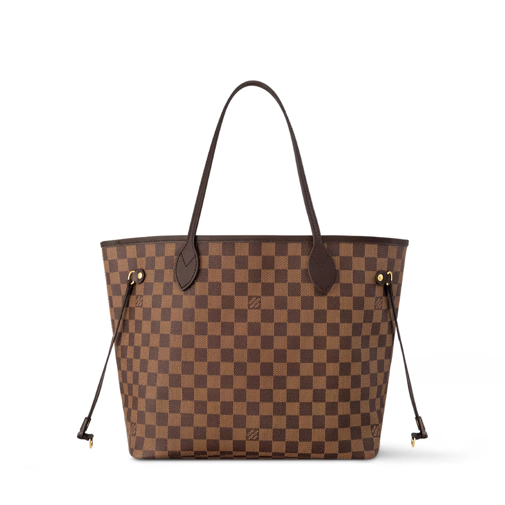 Lv Checkered Large Tote Bag with Pouch