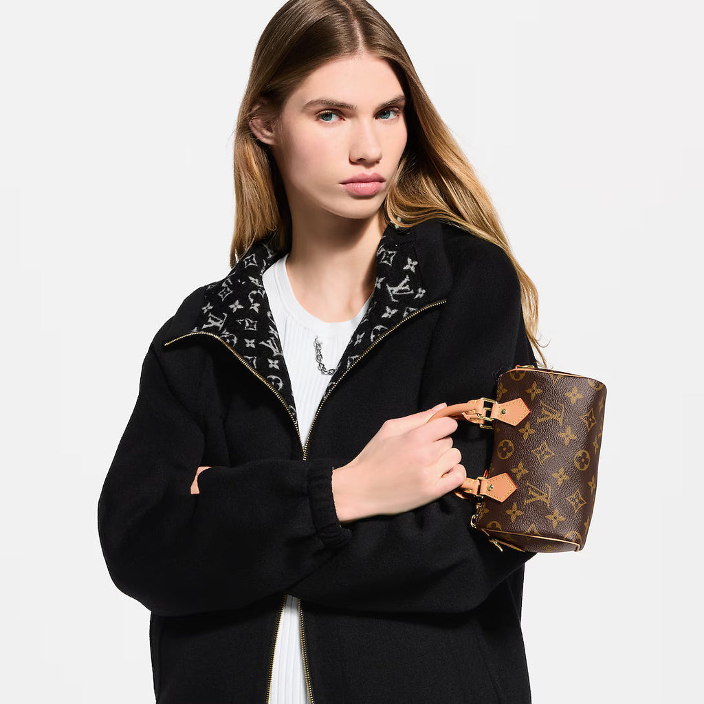 Lv Classic Monogram Top Handle Crossbody Bag
